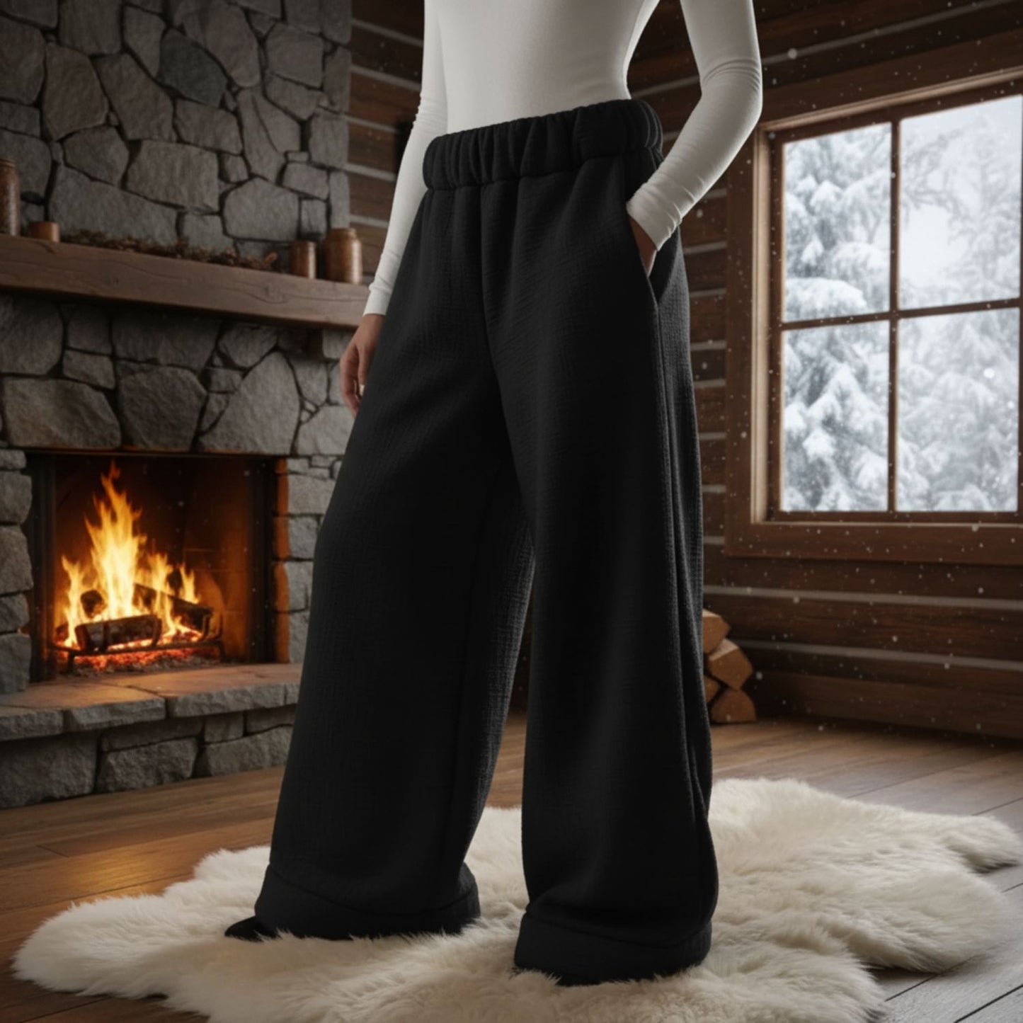 Cloudform Blanket Pants - Black