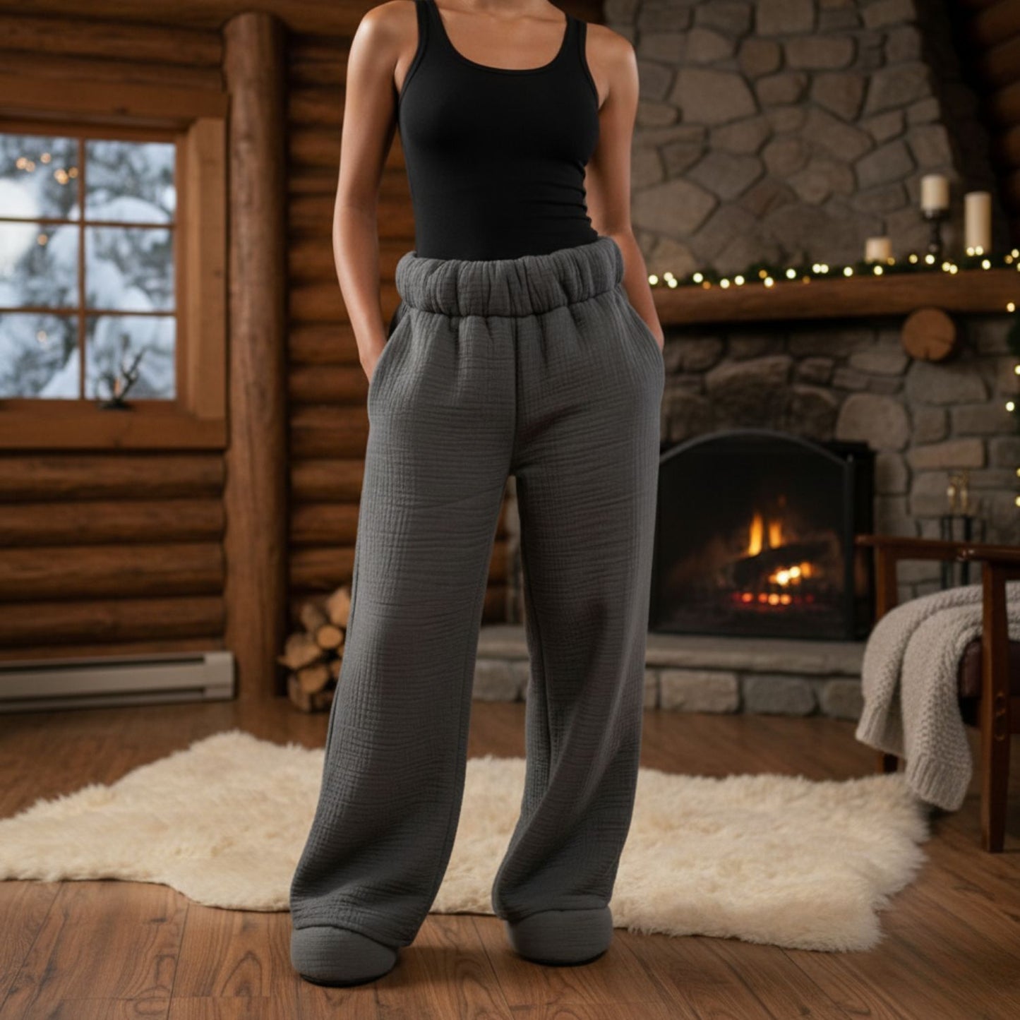 Cloudform Blanket Pants - Gray