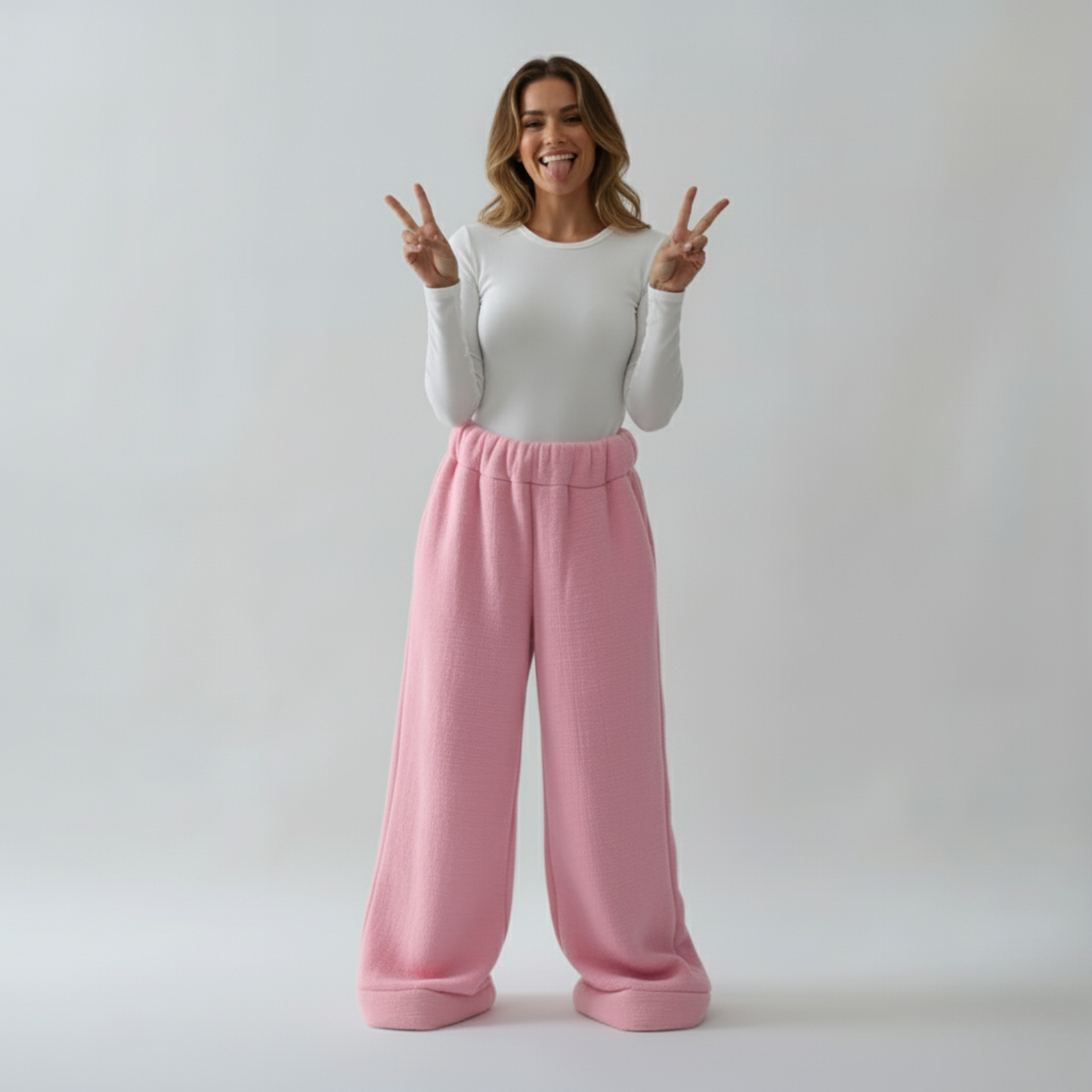 Cloudform Blanket Pants - Pink