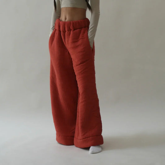 Cloudform Blanket Pants - Orange