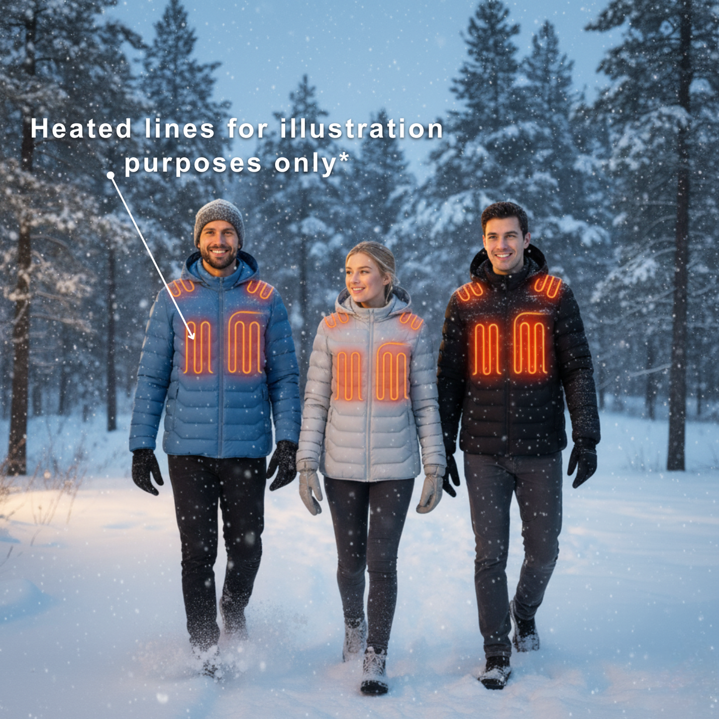 Cloudform Heated Puffer Jacket